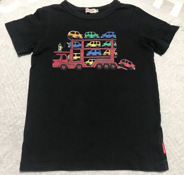 ★ミキハウス★半袖Tシャツ★120★キャリアカー★車