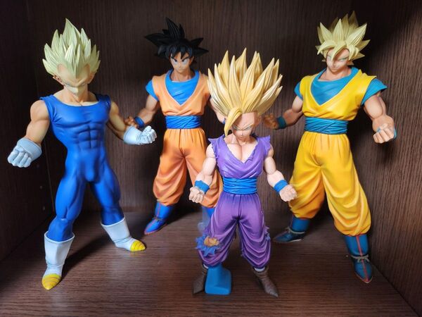 ドラゴンボール MSP 超サイヤ人 孫悟空 ベジータ 孫悟飯 フィギュア プライズ
