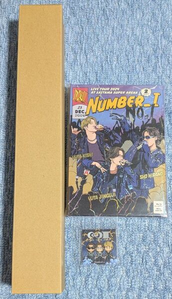 Number_i LIVE TOUR 2024 No.Ⅰ 初回生産限定盤 Blu-ray/特典ポスター/ステッカー 3点セット