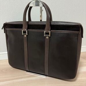 ASCOLANI 高級レザー ビジネスバッグ ブリーフケース