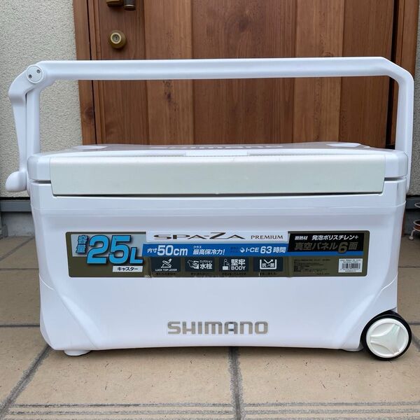 シマノ クーラーボックス スペーザ プレミアム 25L キャスター