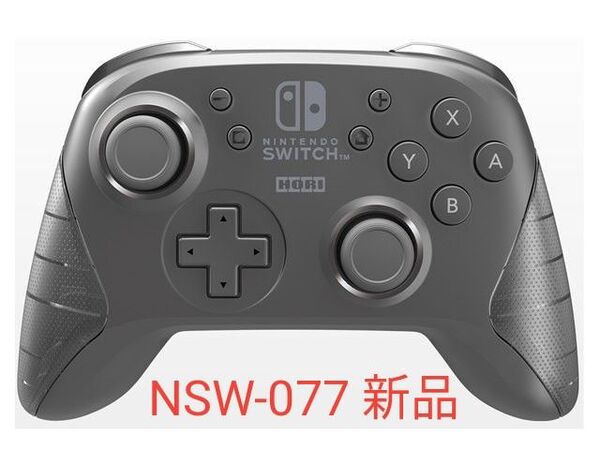 ホリ ワイヤレス ホリパッド プロコン for Nintendo Switch ブラック NSW-077 新品