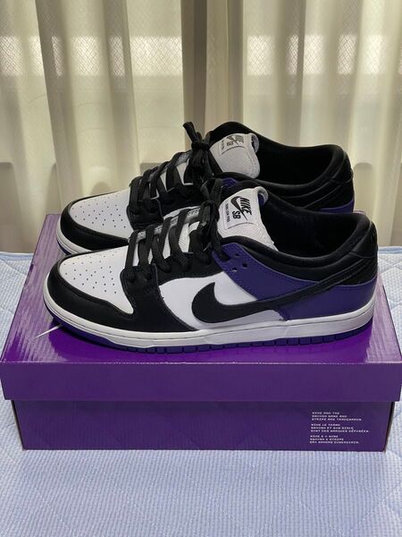 Nike SB Dunk Low Pro "Court Purple" US9.5 27.5㎝