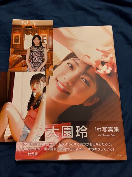 半分光、半分影 欅坂46 櫻坂46 大園玲1st写真集 ポストカード付き