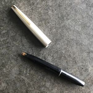 昭和レトロ品　プラチナ万年筆　ペン先 14金 ジャンク品　送料無料