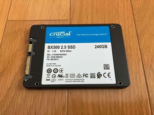 crucial BX500 SSD 240GB