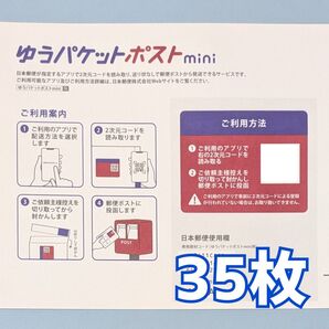 35枚 ゆうパケットポストmini ゆうパケットポストミニ 封筒 発送 専用