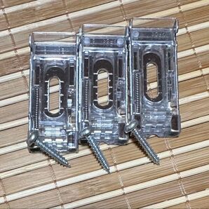タチカワ ロールスクリーンブラケット【現行品】 3個(ビス付き)【未使用品】