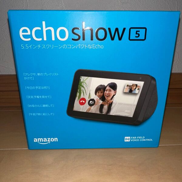新品 Echo Show 5 エコーショー5 第1世代 スマートディスプレイ with Alexa B08KGY97DT