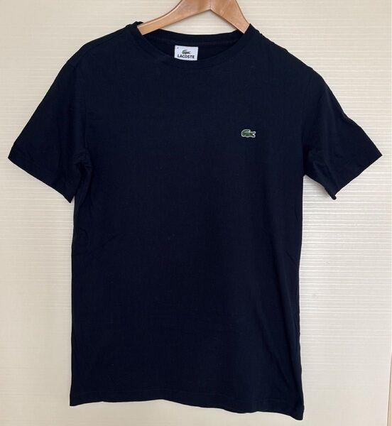LACOSTE ラコステ Tシャツ ネイビー メンズM