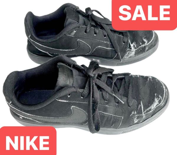 !!売切御免!!★期間限定1500円OFF★【NIKE】ナイキ スニーカー 黒 ブラック 24.5cm 超軽量
