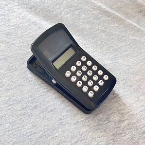 クリップ付きミニ電卓