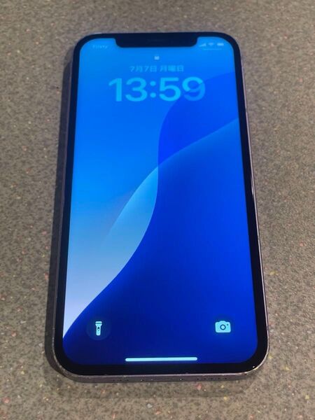 iPhone 12 128GB パープル au Face ID ジャンク