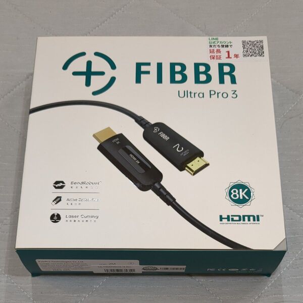 FIBBR 光ファイバーHDMIケーブル Ultra Pro3