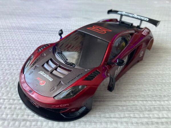 京商 (Kyosho) マクラーレン12C GT3 2013ホワイトボディセット (ホイール付) MZN223B