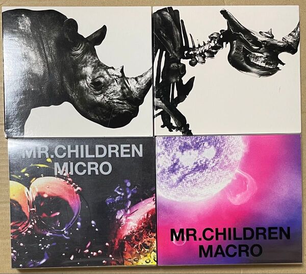Mr.Children ベストアルバム CD 4枚 1992-1995 / 1996-2000 / MICRO MACRO 初回
