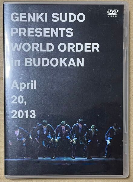 GENKI SUDO PRESENTS WORLD ORDER in BUDOKAN April 20, 2013 (DVD)