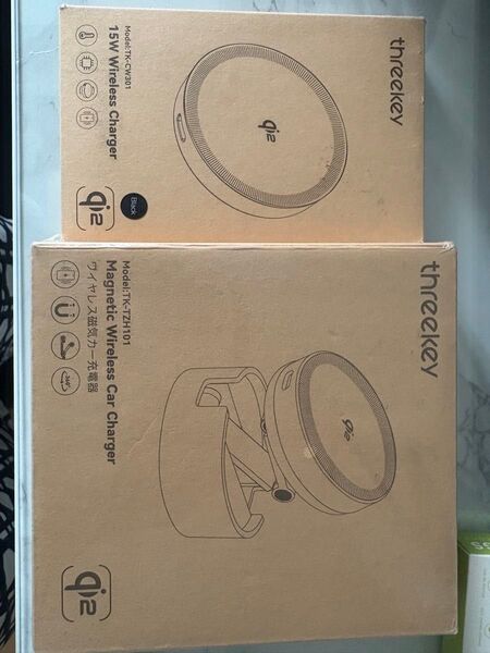 【新品2点】ワイヤレス充電 Qi2 充電器 MagSafe 車載充電器 N52超強力磁石&3M製粘着剤 スマホスタンド