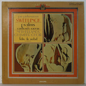 00710i 輸入盤12LP★ FELIX DE NOBEL / JAN PIETERSZOON SWEELINCK PSALMS and CANTIONES SACRAE ★PHC9006 クラシック PHILIPS