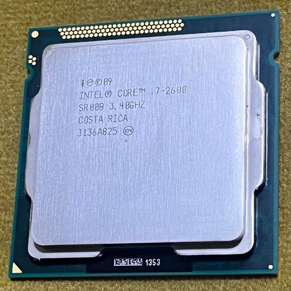 インテル Intel Core i7 2600 3.40GHz LGA1155 4コア 8スレッド PCパーツ 現状品 動作確認済