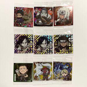 にふぉるめーしょん NARUTO-ナルト-疾風伝 忍界 シールウエハース vol.4 シークレット含む9枚セット