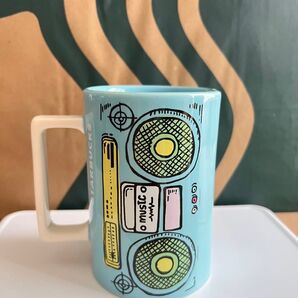 海外スタバ スターバックス ラジカセ風マグカップ 355ml 新品未使用 中国限定