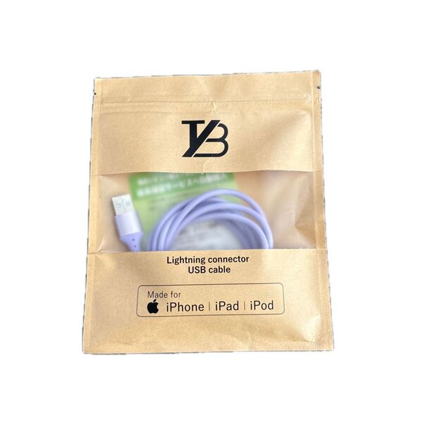 TYB iPhone iPad iPod用ケーブル USB-A to Lightning 1.5m