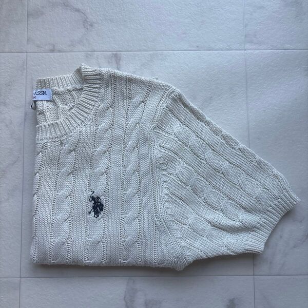 【M】U.S. POLO ASSN. 半袖 セーター