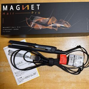 HOLISTICcures ホリスティックキュアーズ マグネットヘアプロ ストレートアイロン HCS-G03DG 箱、説明書付き