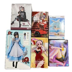 プライズ美少女フィギュア 6点セット