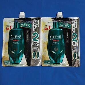 クリアフォーメン トータルケア スカルプシャンプー CLEAR 大容量 560g 2個 ユニリーバ