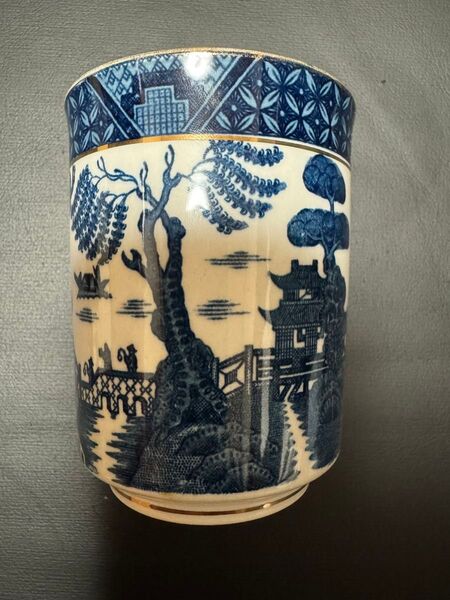 NIKKO(日本)湯呑み 陶器 藍色