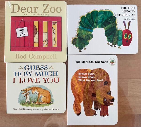 【新品】英語絵本セット出産祝いやプレゼントにおすすめ The Very Hungry Caterpillar等