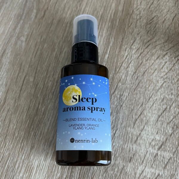 スリープアロマスプレー ( ムーンライト ) 50mL ピローミスト マスクスプレー いい香り 眠り 快眠グッズ 安眠グッズ
