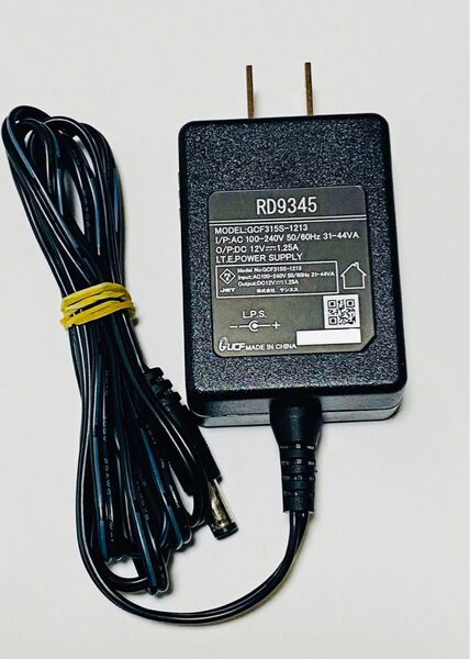 サンエス RD9345 空調風神服 充電器 ACアダプター12V 1.25A
