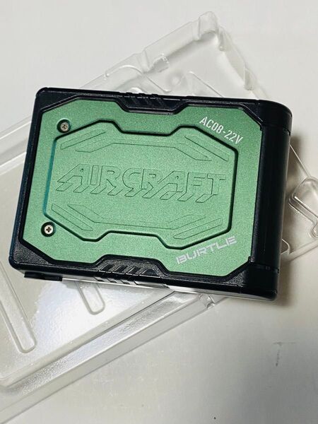 「美品」エアークラフト 京セラ BURTLE 22V 空調服バッテリー AC08