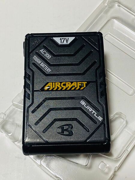 (2B20S) 「美品」エアークラフト 京セラ BURTLE 17V 空調服バッテリー AC300