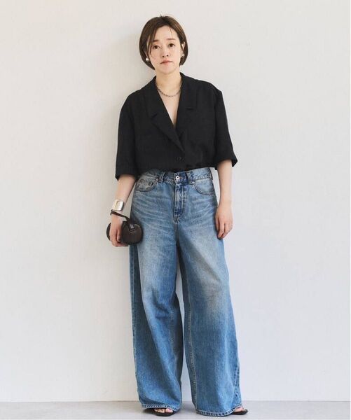 新品 Plage プラージュ R’IAM リアムパジャマジャケット ブラック 38