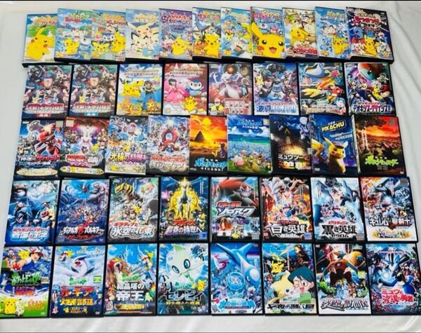 ポケモン DVD 44本セット ピカチュウ 劇場版 スペシャルアニメ