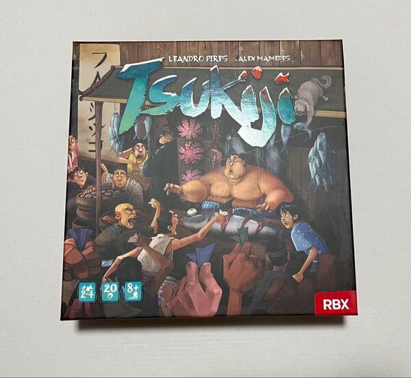 Tsukiji 築地 日本語訳付き ボードゲーム