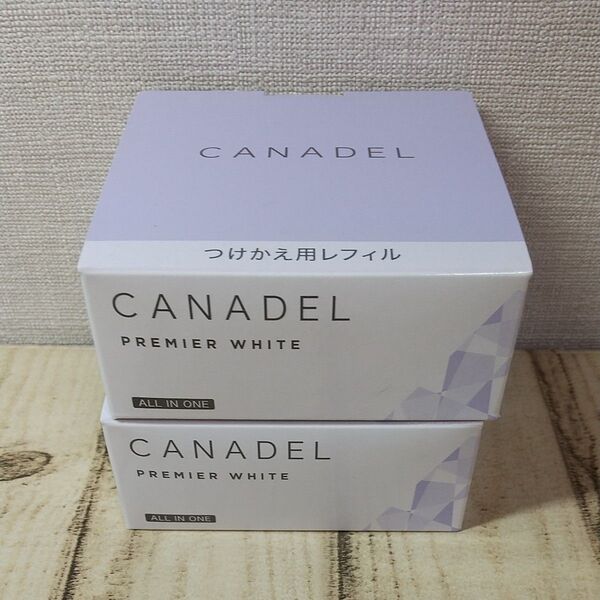 CANADEL カナデル プレミアホワイト つけかえ用レフィル 58g つめかえ 詰替え 詰め替え 付け替え リフィル 2個セット
