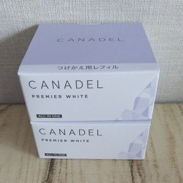 CANADEL カナデル プレミアホワイト つけかえ用レフィル 58g つめかえ 詰替え 詰め替え 付け替え リフィル 2個セット