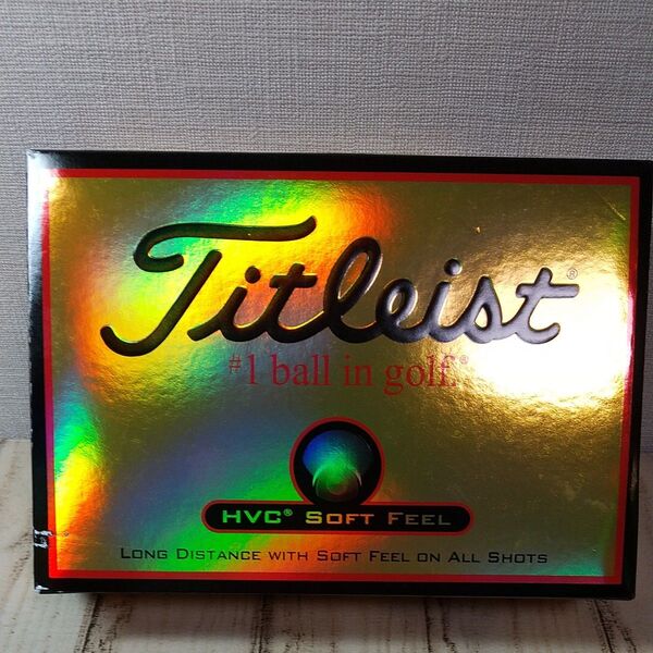 タイトリスト Titleist ゴルフボール HVC ソフトフィール ホワイト 1ダース