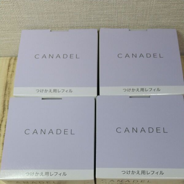 CANADEL カナデル プレミアホワイト つけかえ用レフィル 58g つめかえ 詰替え 詰め替え 付け替え リフィル 4個セット