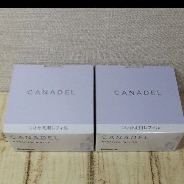 CANADEL カナデル プレミアホワイト つけかえ用レフィル 58g つめかえ 詰替え 詰め替え 付け替え リフィル 2個セット