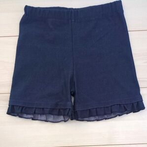 130 プティマイン フリル 接触冷感 :ショートパンツi