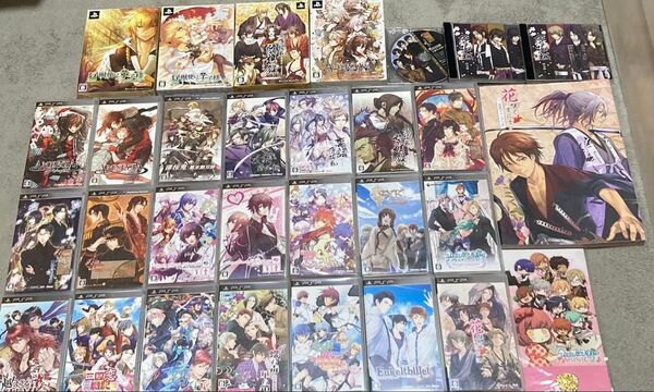 PSP 乙女ゲーム まとめ売り 25本ソフトセット 限定版有