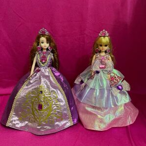 リカちゃんドレス人形2体セット