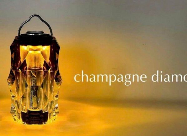 nuts Briesta Champagne Diamond ランタン キャンプ アクセサリー アウトドア