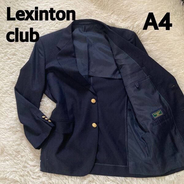Lexington club メンズジャケット ネイビー 金ボタン A4 紺ブレ